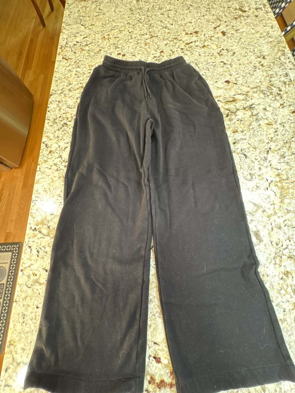 Old Navy SoComfy Sweatpants Size S Black Straight Leg Fleece